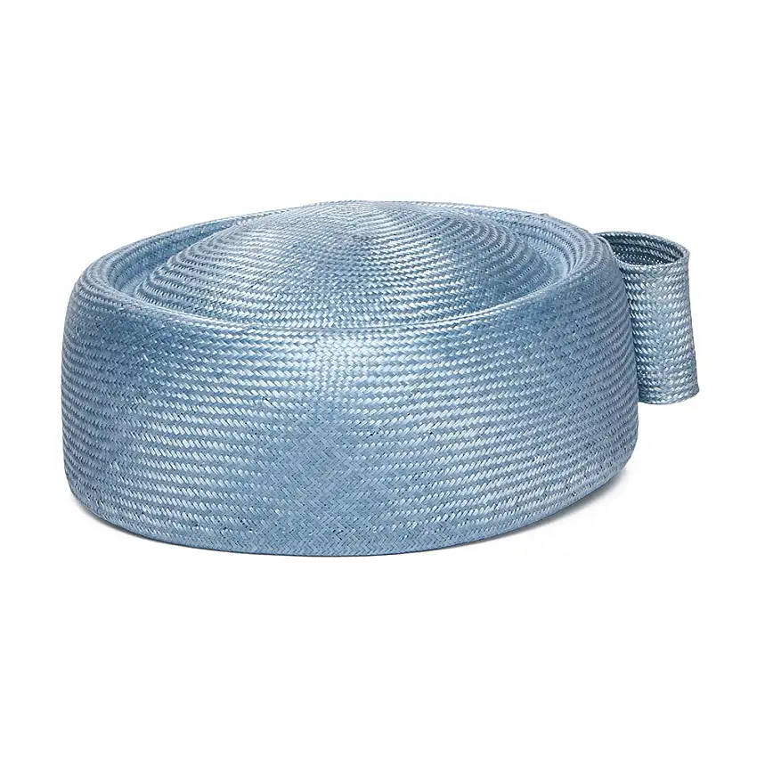 Chapeau Calot en Paille Jackie O campanule WHITELEY