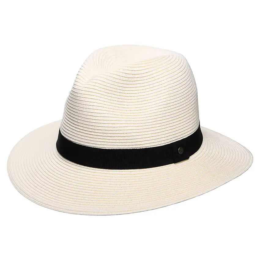 Chapeau Fedora Havana en Paille Toyo crème SUNDAY AFTERNOONS