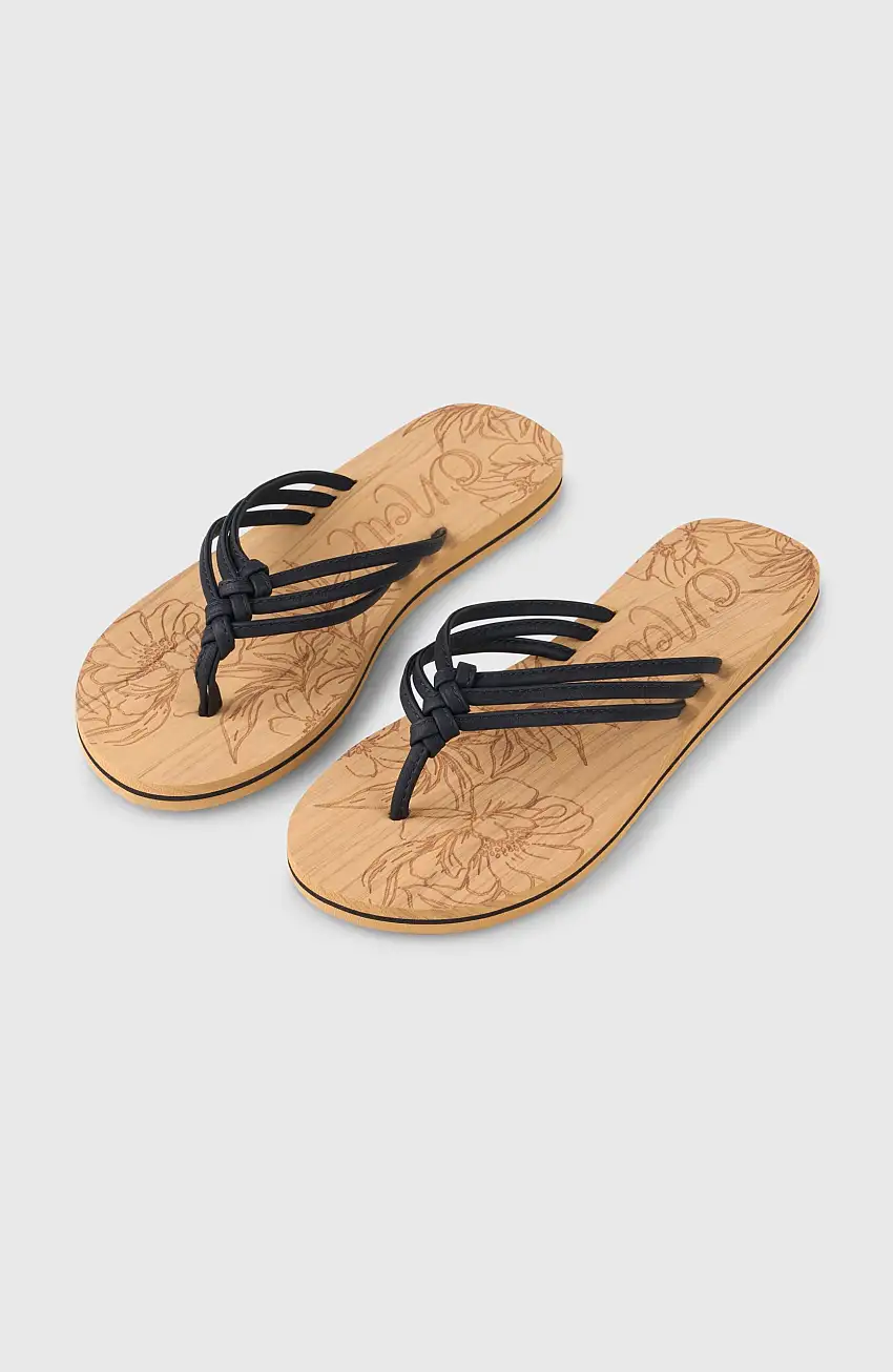 Tongs Ditsy | Black Out