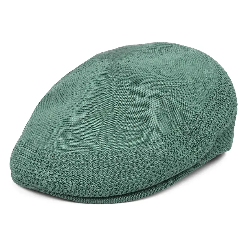 Casquette Plate en Tropic 504 Ventair sauge KANGOL
