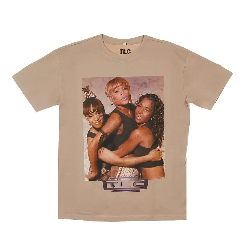 TLC Group Logo Oversize TEE AMBER LOG Shirt