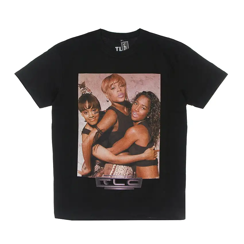 TLC Group Logo Oversize Tee Black Log Logt