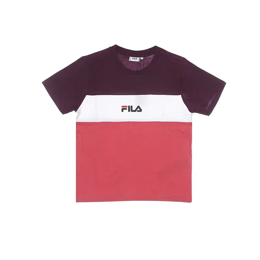 Angia Bloqué Tee Baroque Rose / Bloom d'hiver / Blanc White Bright