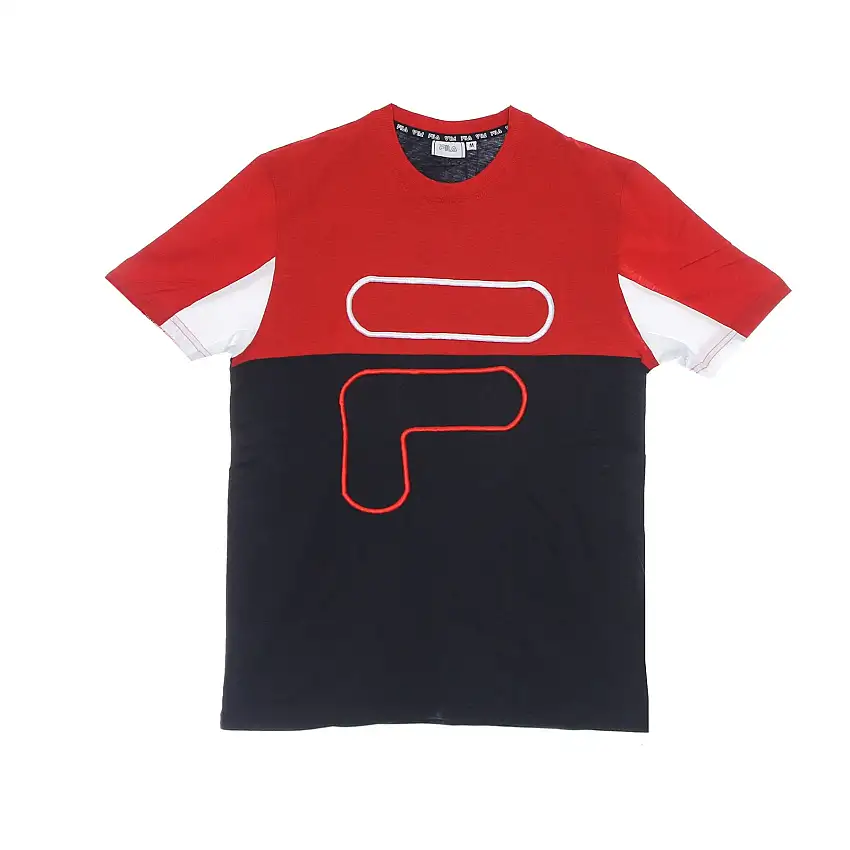 Paton Tee Black Iris / True Red / Bright White Shirt
