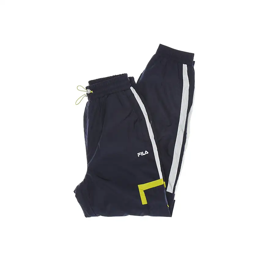 Pantalon de costume pour femmes yvonne pantalon tissé haute taille iris noir / blanc brillant / olive chaud