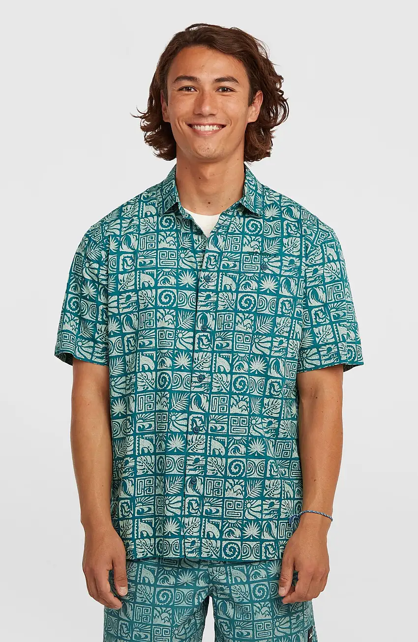 Chemise O'Neill Print | Blue Bricks
