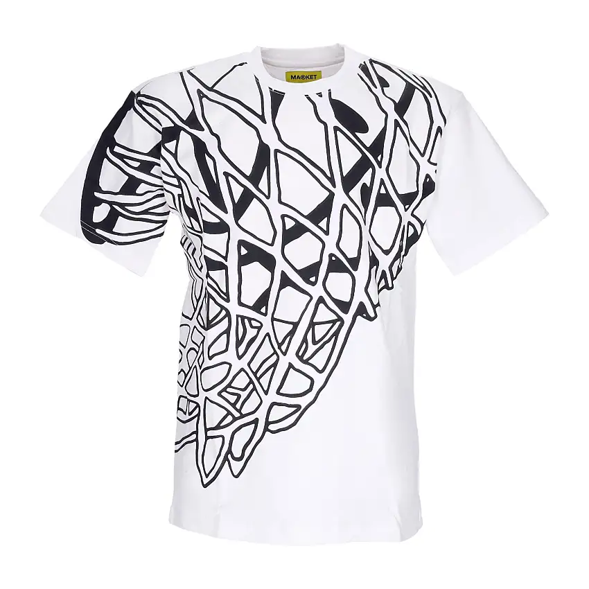 T -Shirt de Smiley Men's dans le net UV Tee x Smiley White
