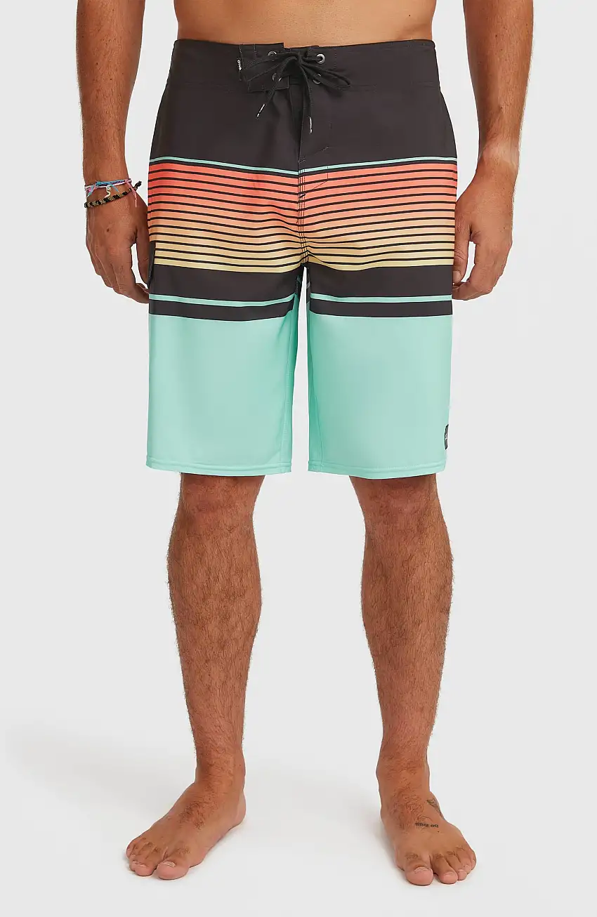 Boardshort Lennox Stripe 21 | Canal Blue Lennox Stripe