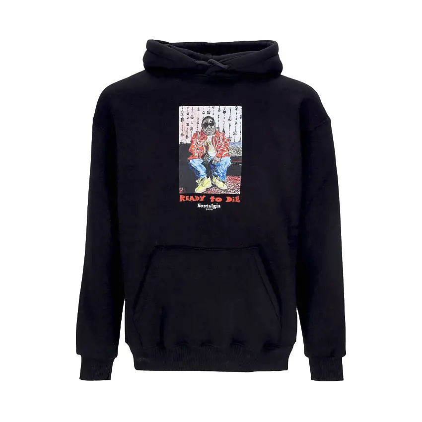 Biggie sweat-shirt de capot masculin noir