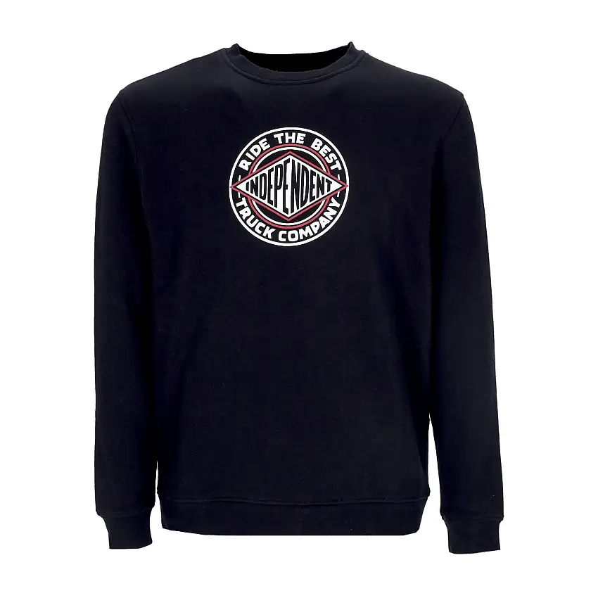 RTB Summit Front Crewneck Black Summer Climing Sweatt