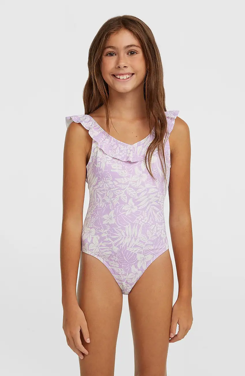 Maillot une pièce O'Neill Tropics | Purple Island Sky