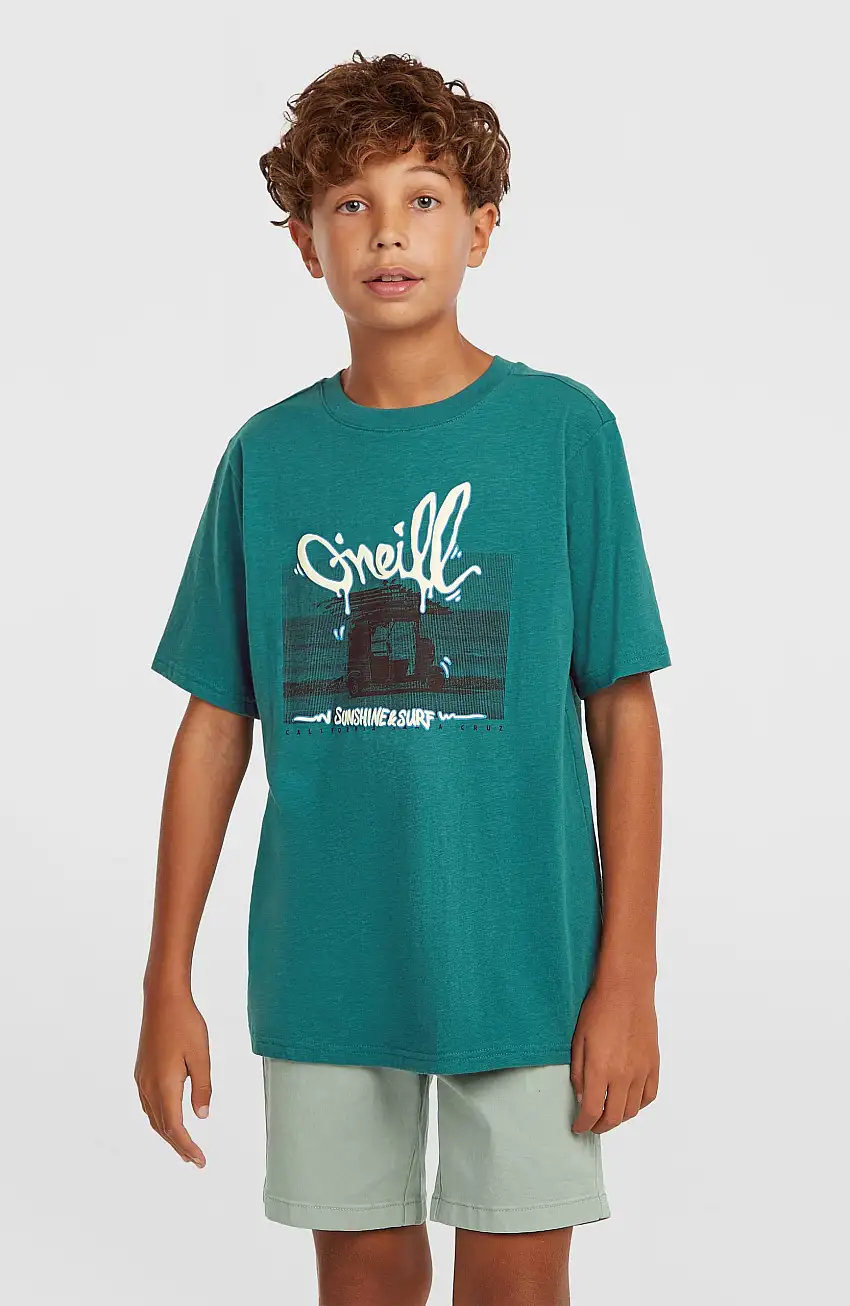 T-shirt Slub Graphic | Botanical Heat