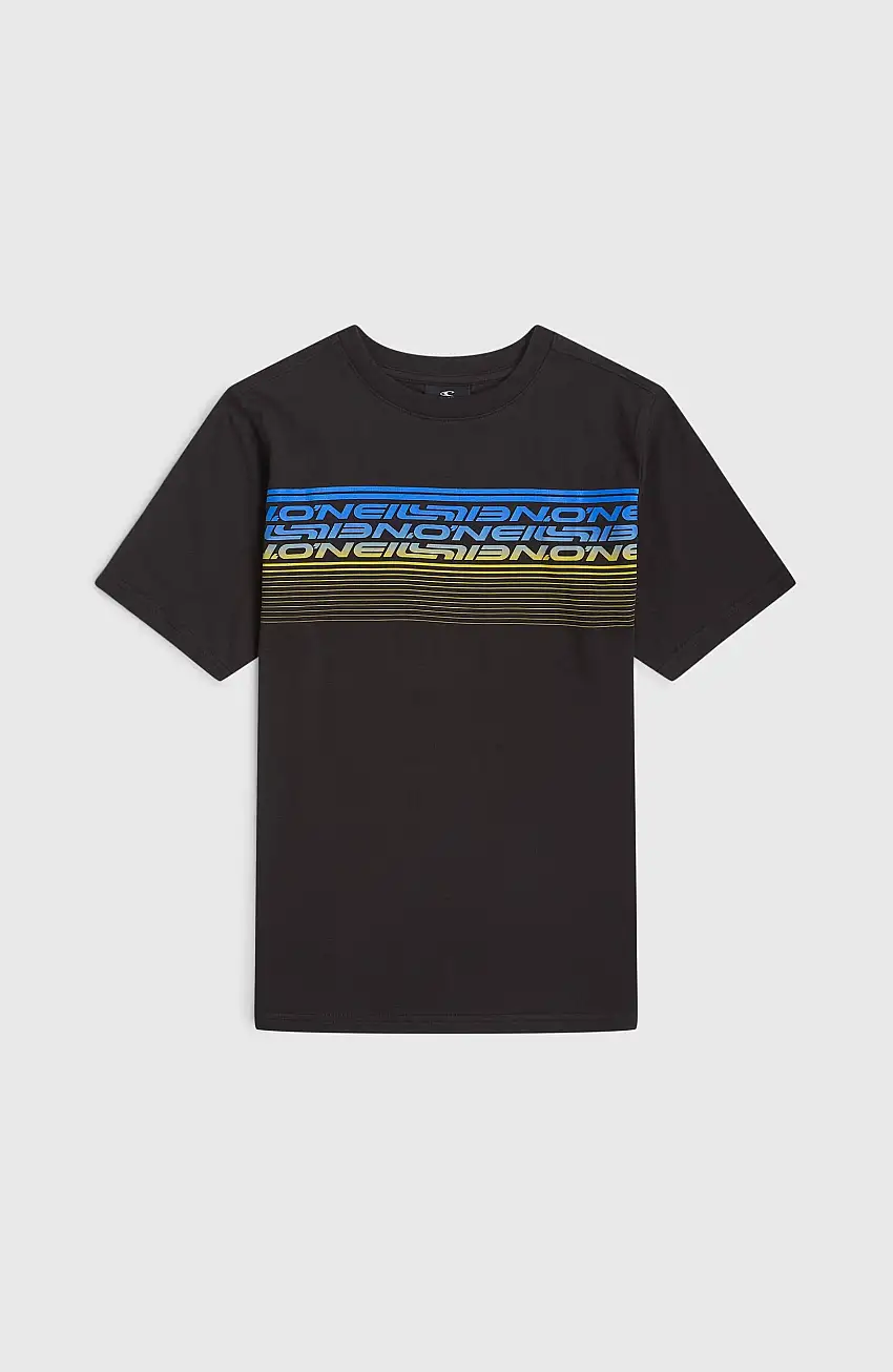 T-shirt O'Neill Logo Stripe | Black Out