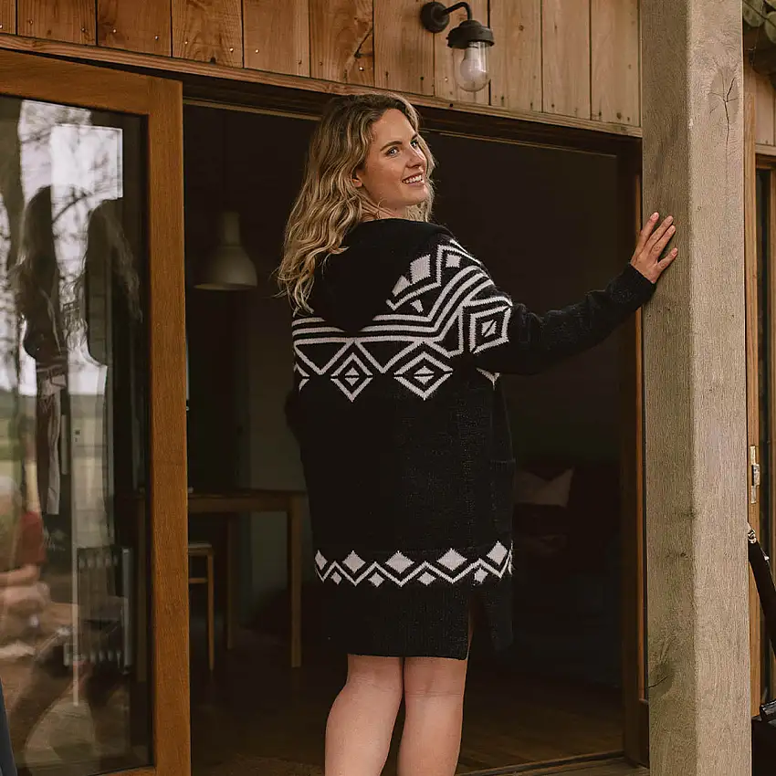 Cardigan à capuche Palumbo