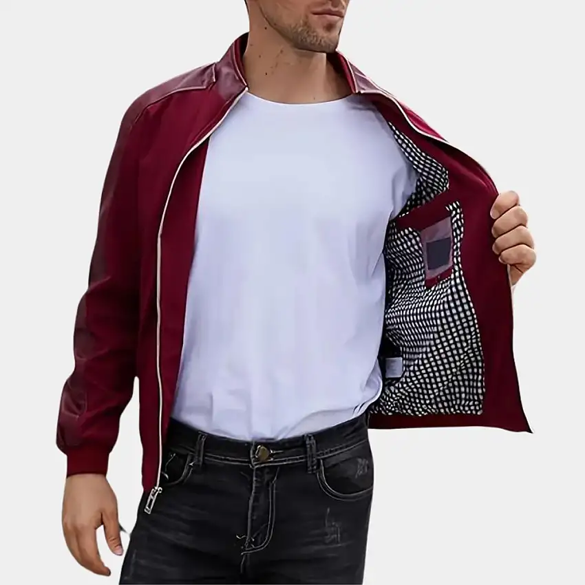 Veste bomber élégante et confortable pour l'homme soucieux de la mode