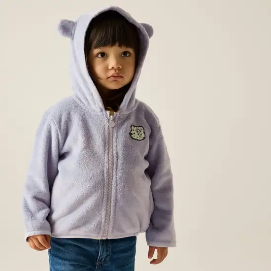 Polaire zippée Animal pour enfant | Violet