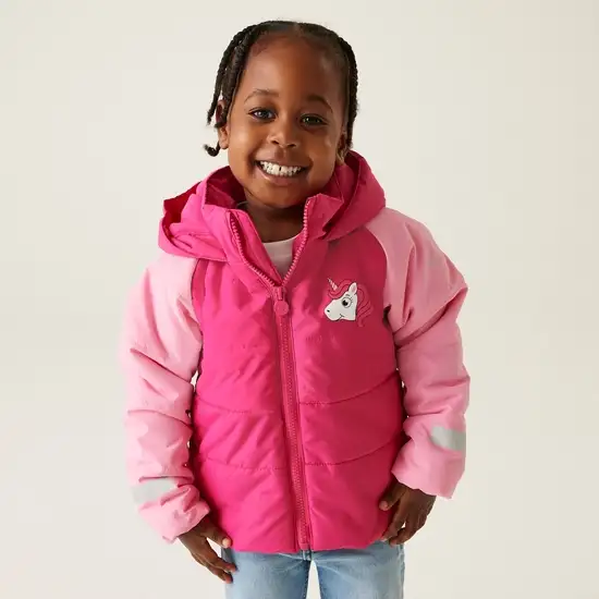 Veste matelassée Animal pour enfant | Rose