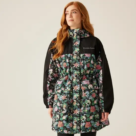 Christian Lacroix - Cailar Femme Veste imperméable longue | Noir