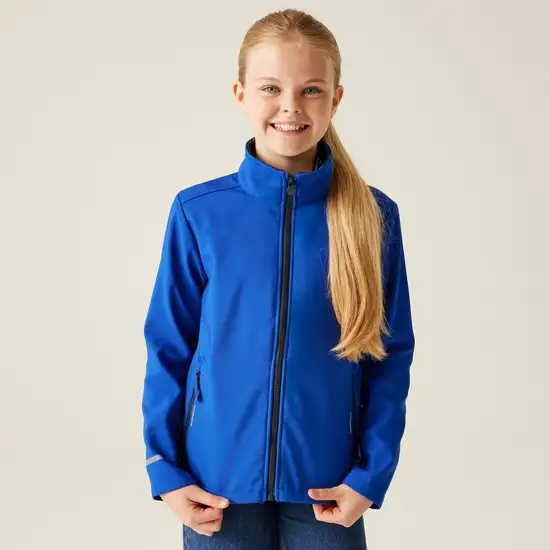 Veste 2 couches Softshell Ablaze pour enfant | Bleu