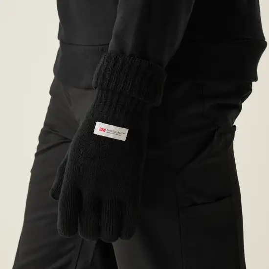 Thinsulate Homme Gants en acrylique | Noir