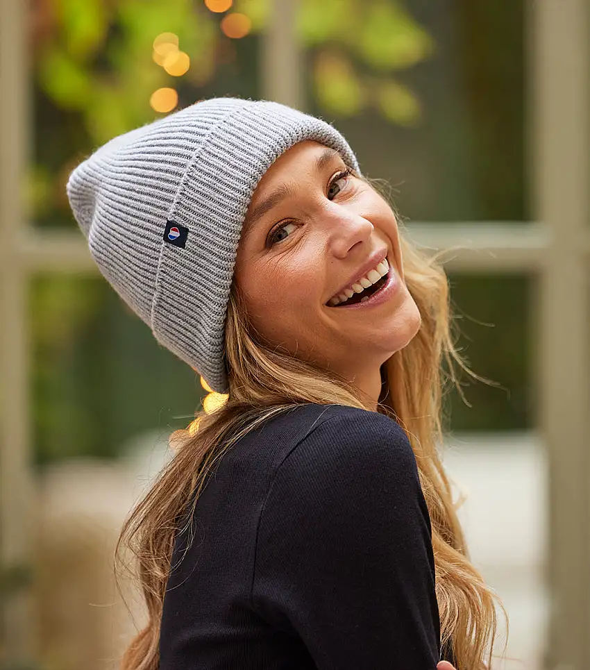 Bonnet Femme Gris