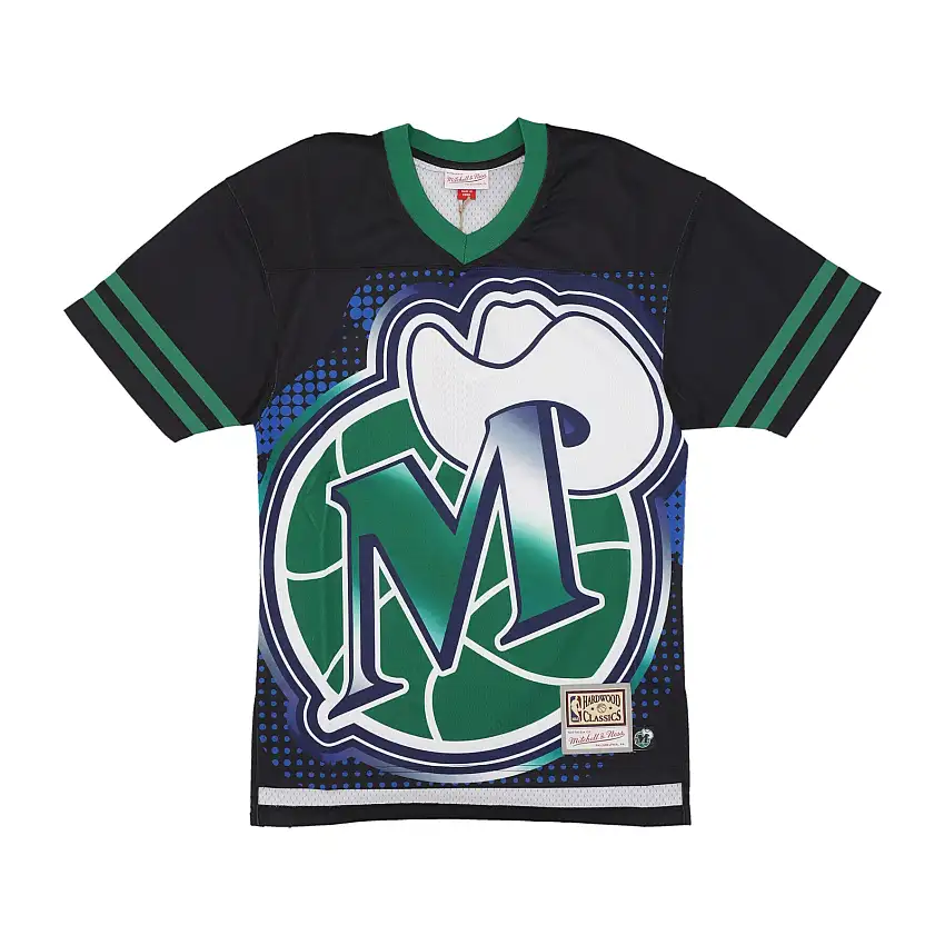 American Football Mana Man Nba Big Face 7.0 Jersey de mode Dalmav Black