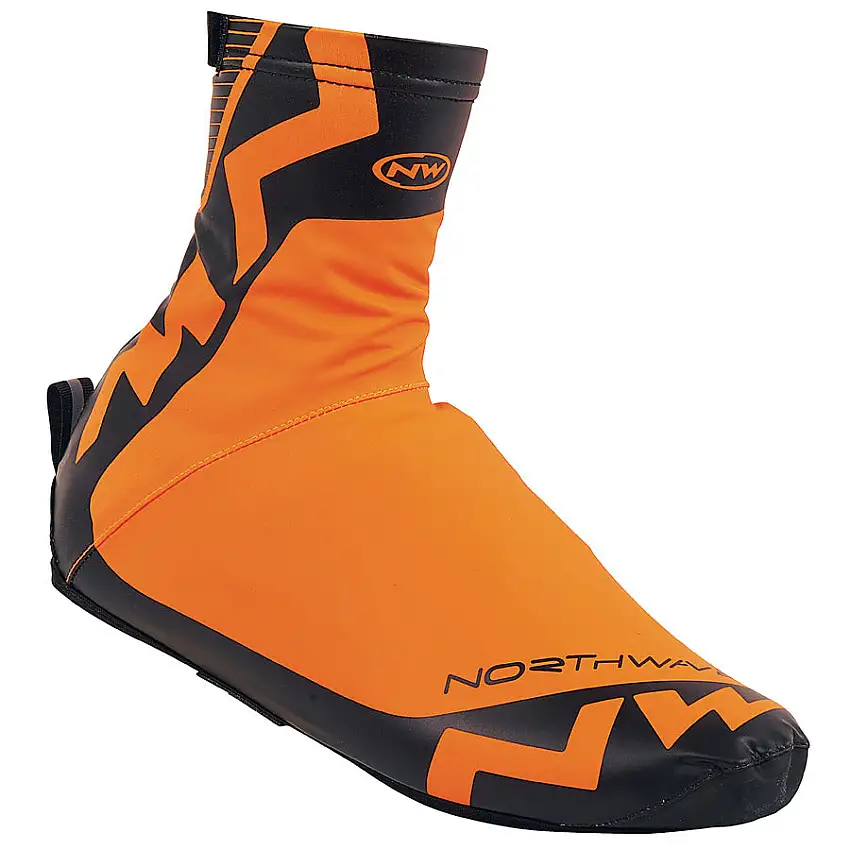 Couvre chaussures Northwave H2O Winter High - Orange Fluo