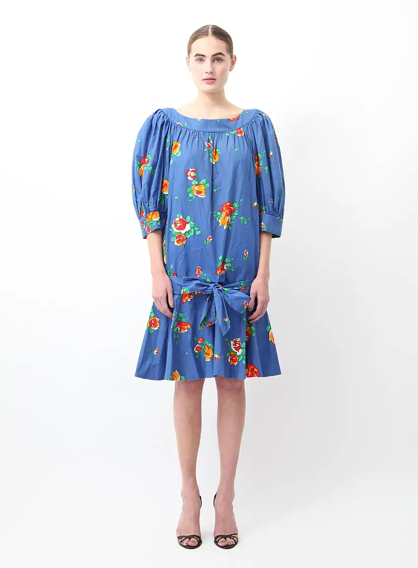 Robe florale des années 70 | Authentique & Vintage