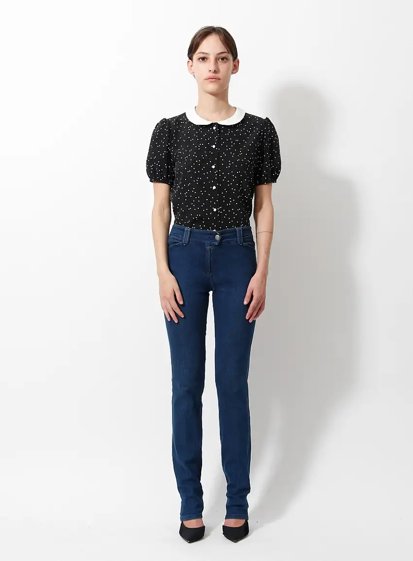 Chemisier Polkadot | Authentique & Vintage