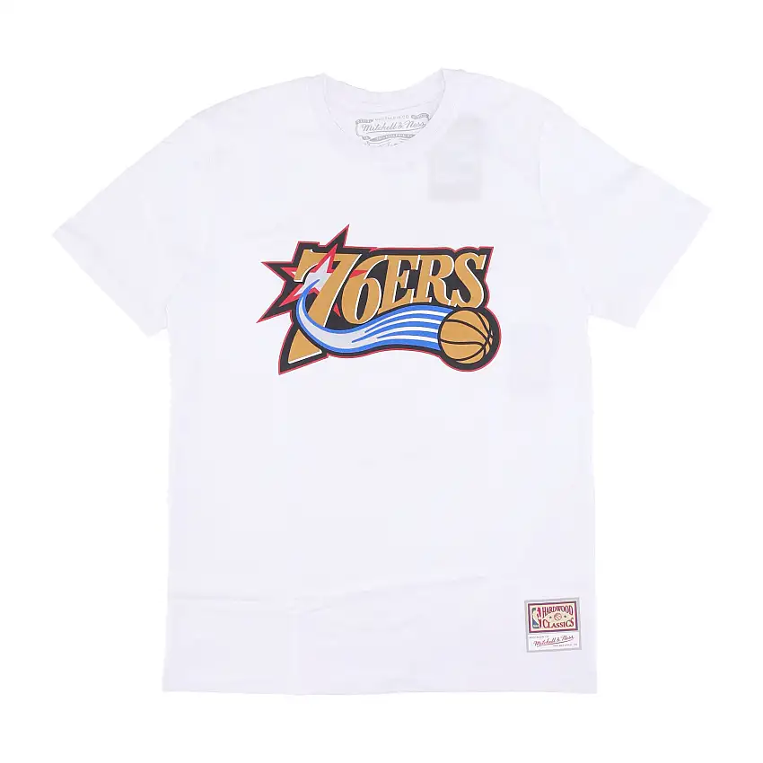 T-sho de l'équipe NBA TEE UPD PHO76E White Men's T -Shirt
