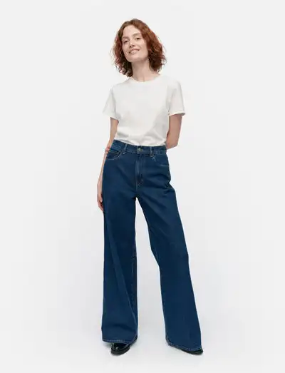 MARIDENIM WIDE - Pantalons larges