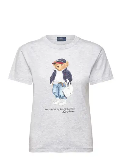 Polo Bear Cotton Jersey Tee - T-shirts