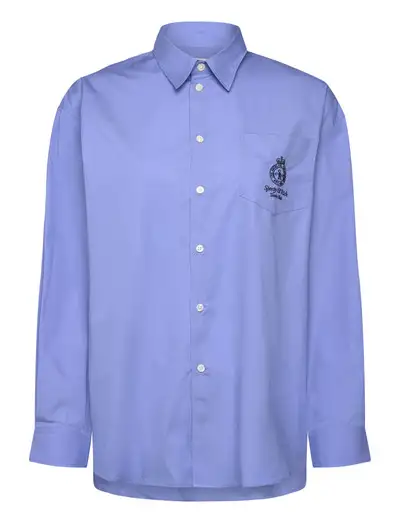 Crown Tennis Oversized Shirt - Manches longues