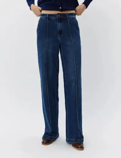 CARISW MID JEANS - Jeans droites