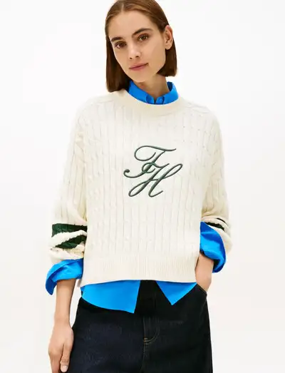 TEXTURED GRAPHIC C-NK LS SWT - Pulls