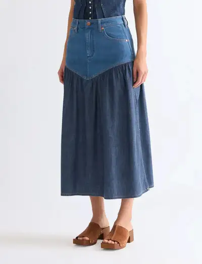 BASQUE WAIST SKIRT - Jupes longues