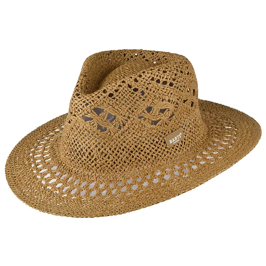 Chapeau Fedora Été Ventilé Aratua marron clair BARTS