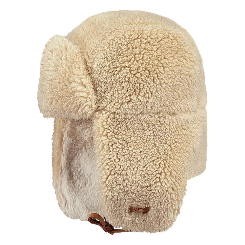 Chapka en Fausse Fourrure Lucerne Bomber beige BARTS