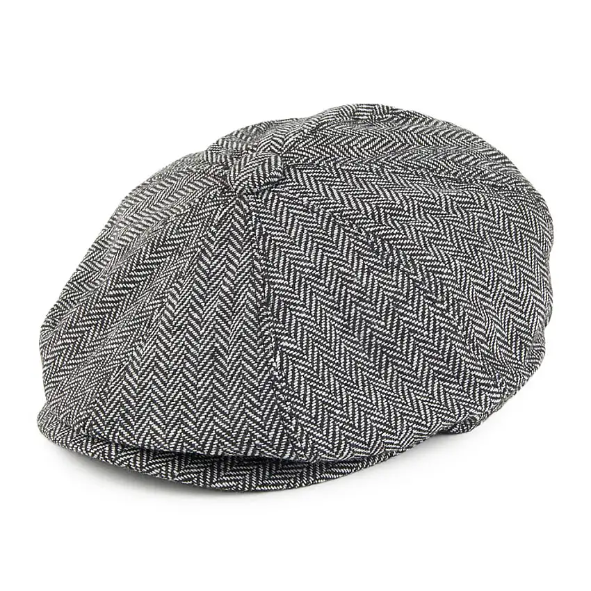 Casquette Gavroche à Chevrons gris JAXON & JAMES