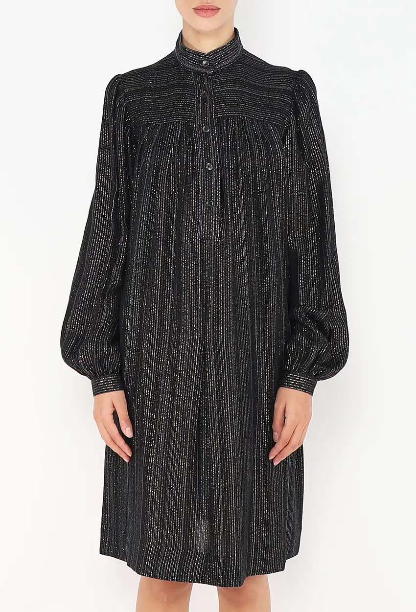 1976 Tunique Lamée Russe - Saint Laurent
