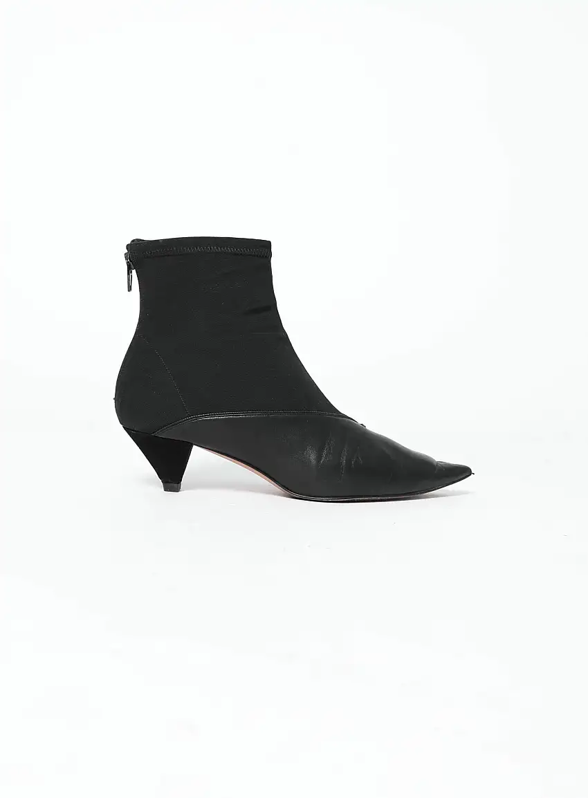 2018 Bottines en Cuir Fendues | Authentique & Vintage