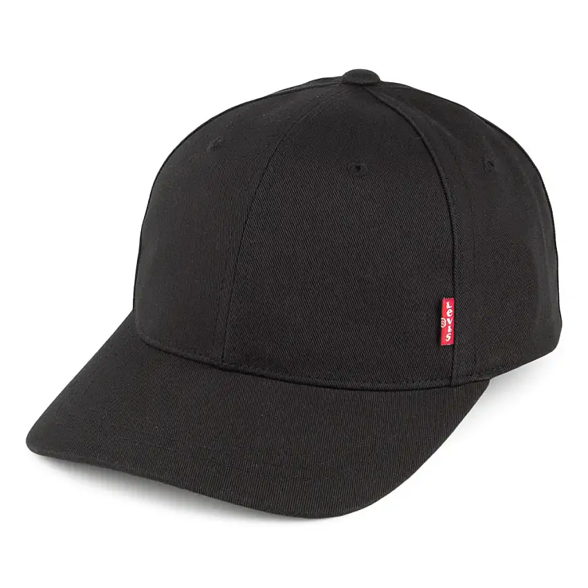Casquette Classic Twill noir avec Étiquette rouge LEVI'S