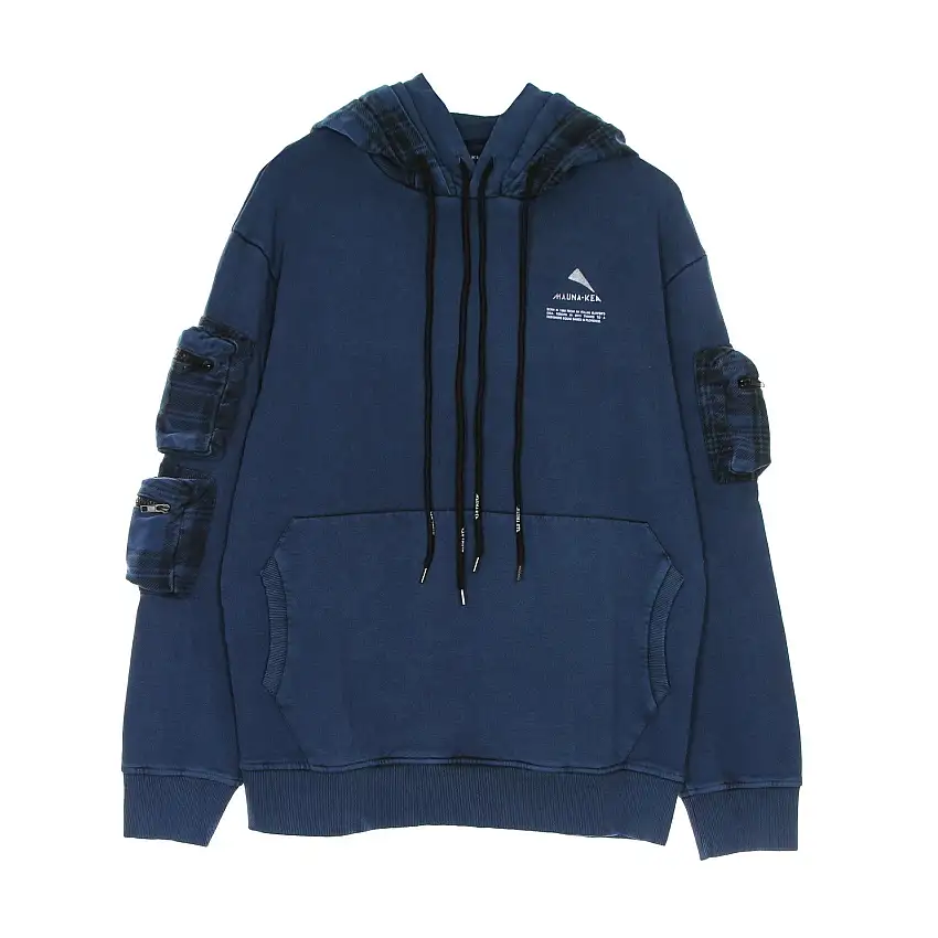 Sweat-shirt léger Hood's Moleskin Double Sweat à capuche Petroleum