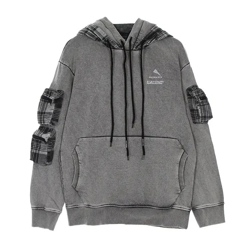 Sweat-shirt léger Hood's Moleskin Double Sweat à sweat à sweat à sweat lavé