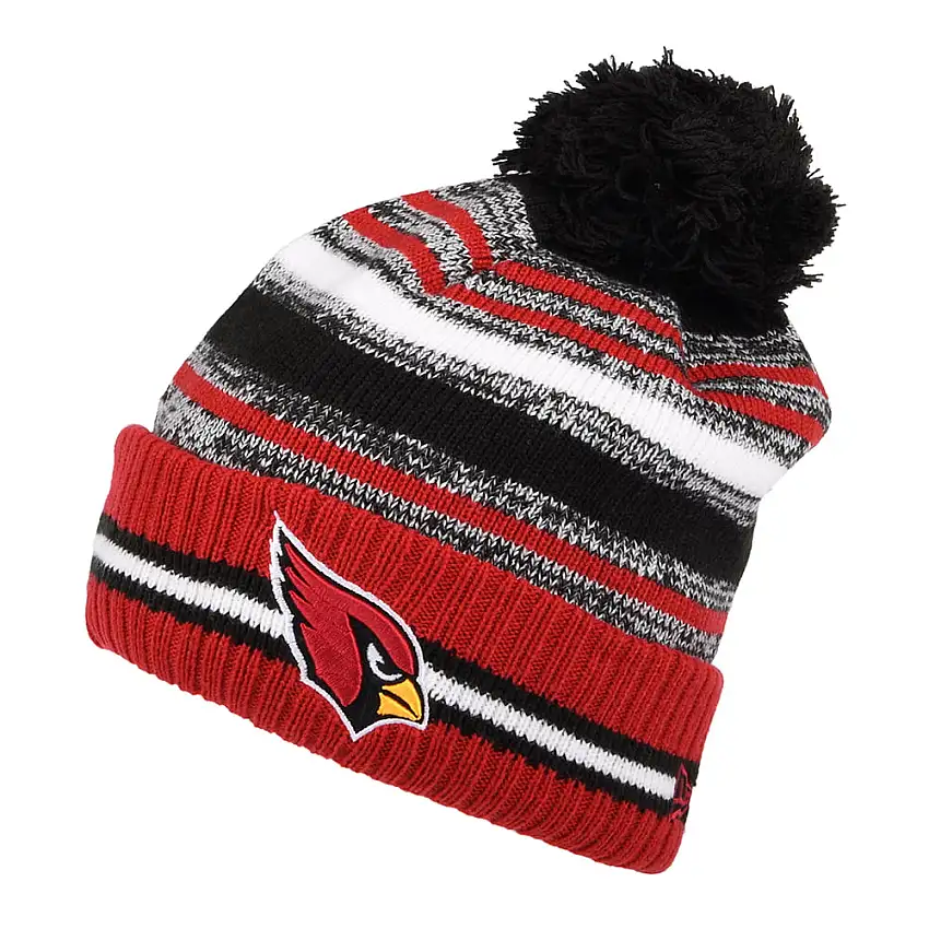 Bonnet à Pompon NFL Sport Knit OTC Arizona Cardinals cardinal-noir NEW ERA
