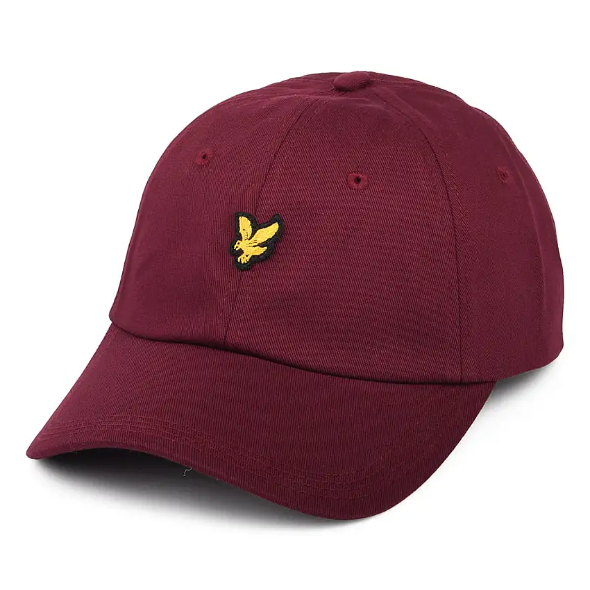 Casquette Vintage bordeaux LYLE & SCOTT