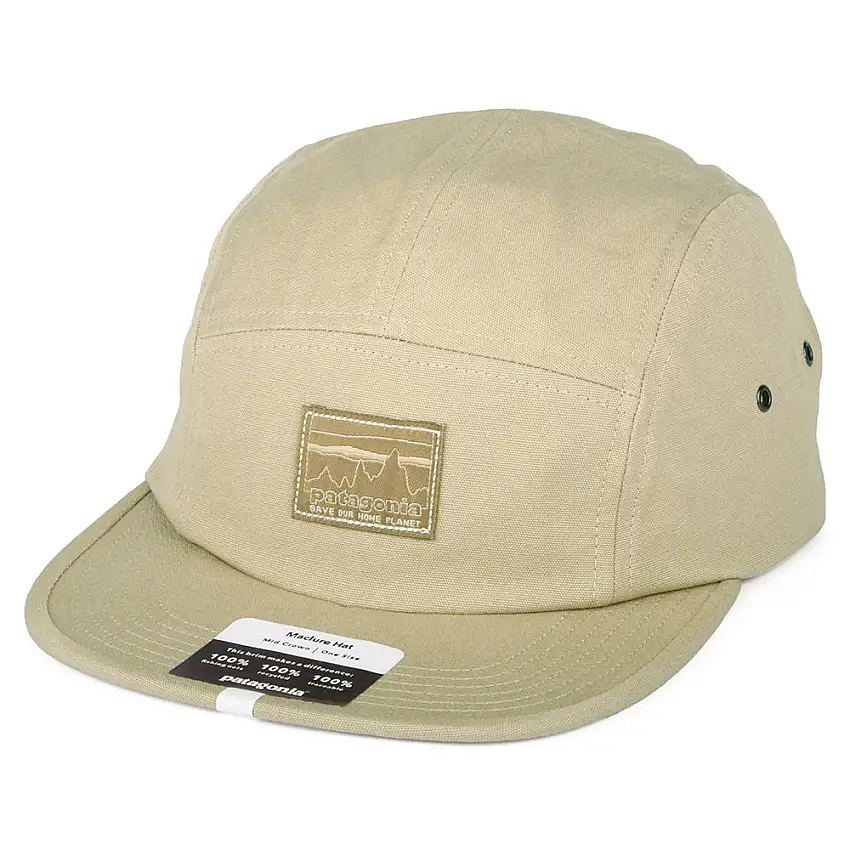 Casquette 5 Panel en Coton Bio Maclure khaki PATAGONIA