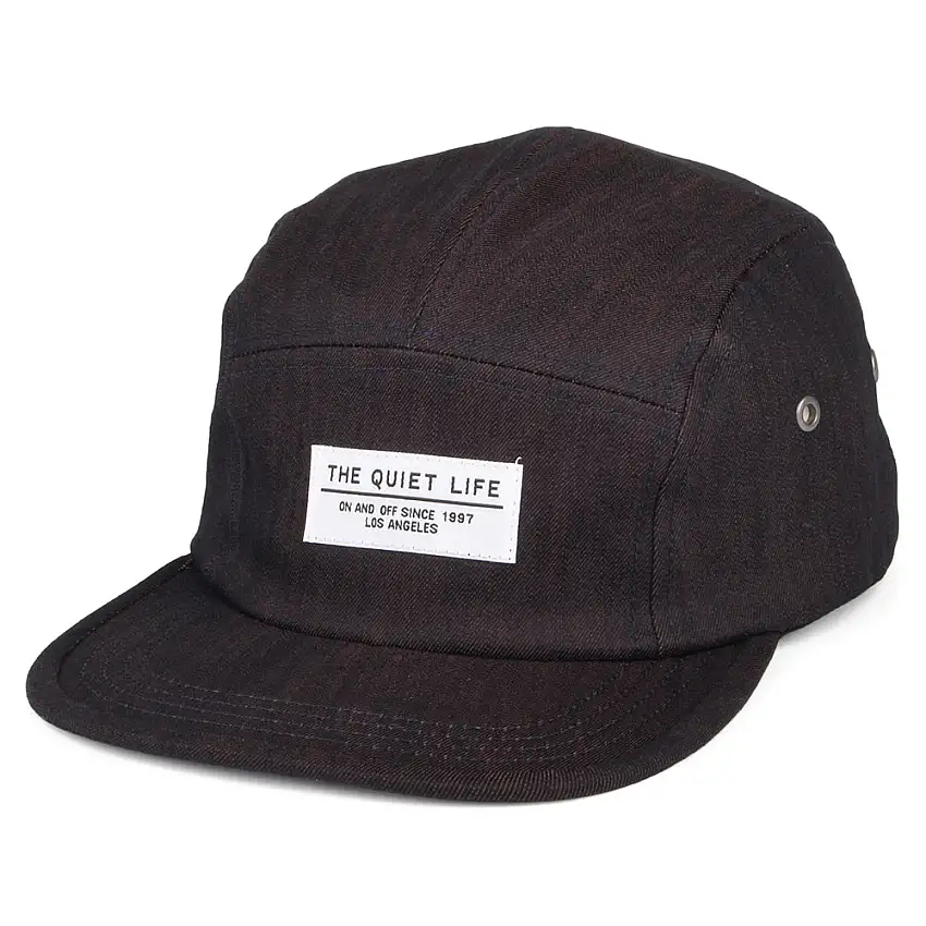 Casquette 5 Panel en Jean Overdyed denim THE QUIET LIFE