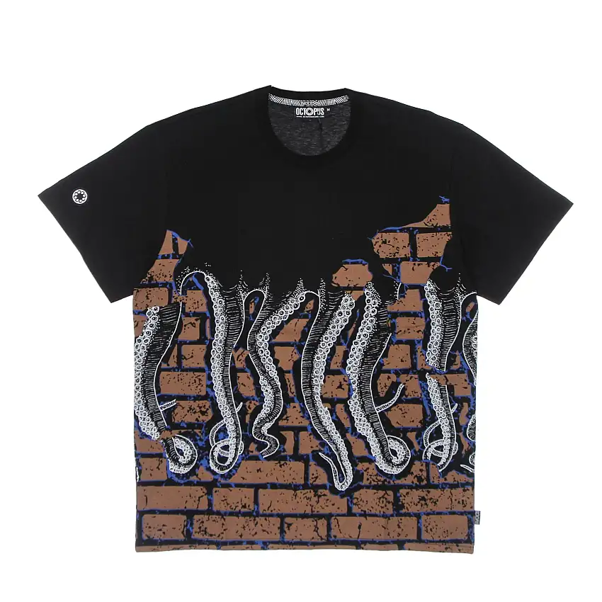 Bricks Tee Black Man T -shirt