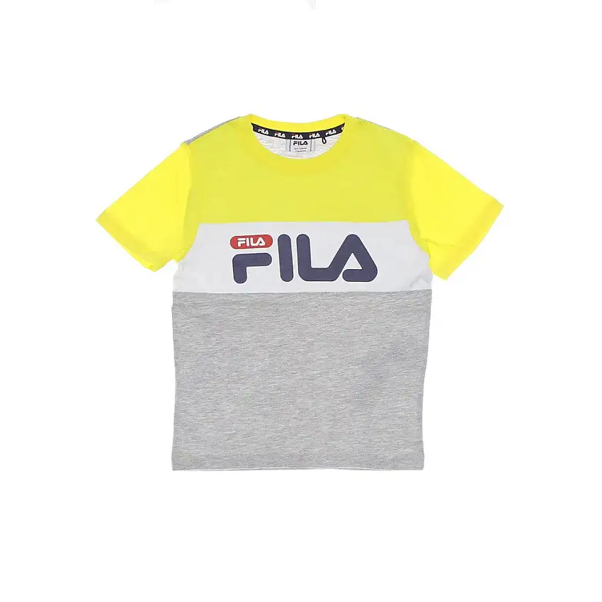 Child Bambol College Station Tee Melange gris clair / renonce / blanc brillant